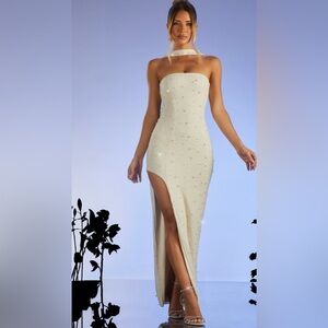 Oh Polly off white dress